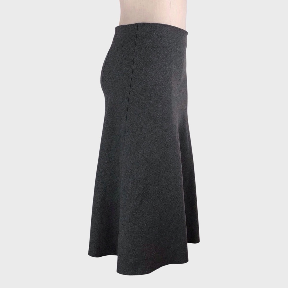 Zara Woman Knit A-Line Midi Skirt - Picture 2 of 5